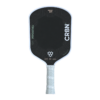 CRBN 4 TruFoam Barrage - Front paddle view Front view of the CRBN 4 TruFoam Barrage paddle with black carbon face and gray grip