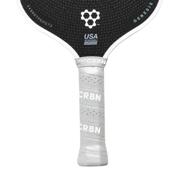 Close-up view of the CRBN 4 TruFoam Barrage throat and grip