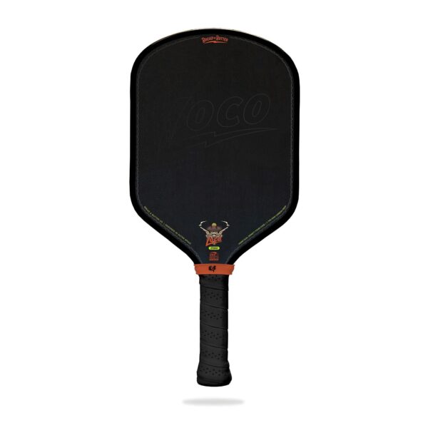 Bread & Butter Loco 16mm Hybrid Pickleball Paddle - Black official image Bread & Butter Loco 16mm Hybrid Pickleball Paddle in Black, official manufacturer image