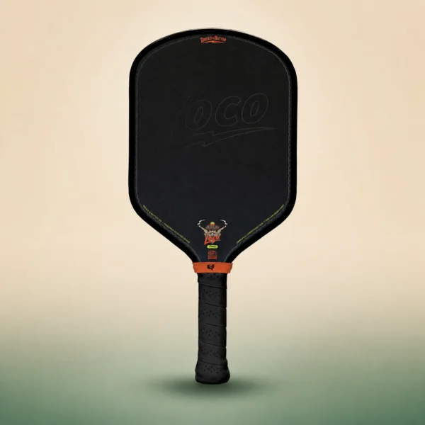 Bread & Butter Loco 16mm Hybrid Pickleball Paddle - Black PickleBola studio Bread & Butter Loco 16mm Hybrid Pickleball Paddle in Black