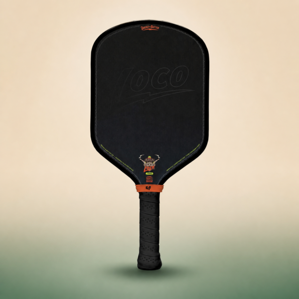 Bread & Butter Loco 16mm Hybrid Pickleball Paddle - Black PickleBola studio Bread & Butter Loco 16mm Hybrid Pickleball Paddle in Black