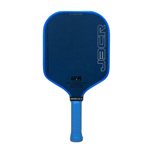Honolulu J3CR Crystal Blue Endurance 16mm Pickleball Paddle - Blue Honolulu J3CR Crystal Blue Endurance 16mm Pickleball Paddle in Blue