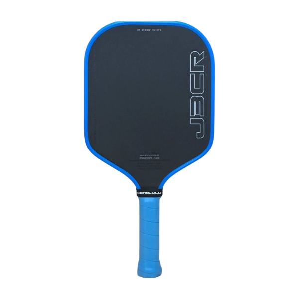 Honolulu J3CR Crystal Blue Endurance 16mm Pickleball Paddle gallery image 3 Honolulu J3CR Crystal Blue Endurance 16mm Pickleball Paddle official product detail