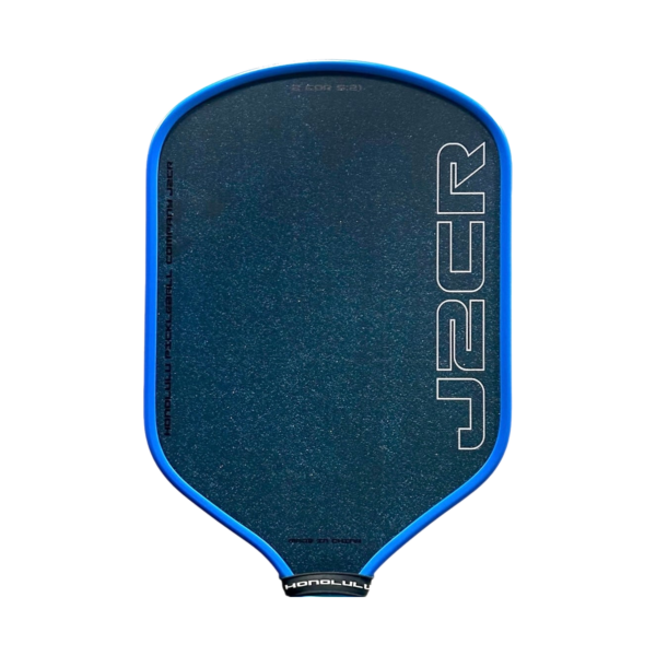 Honolulu J2CR Crystal Blue Endurance 16mm Pickleball Paddle gallery image 3 Honolulu J2CR Crystal Blue Endurance 16mm Pickleball Paddle official product detail