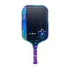 Proton Project Peacock Elongated 15mm Pickleball Paddle front view