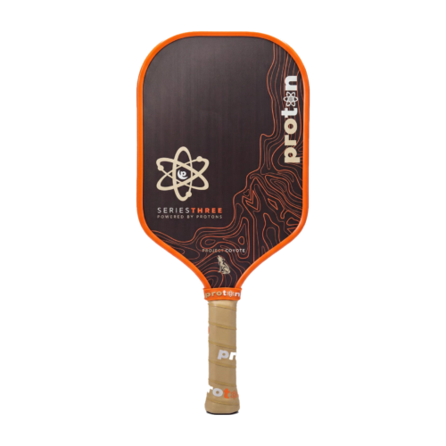Proton Project Coyote Elongated 15mm Pickleball Paddle front view