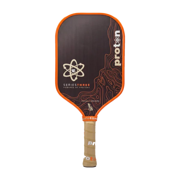 Proton Project Coyote Elongated 15mm Pickleball Paddle front Proton Project Coyote Elongated 15mm Pickleball Paddle front view