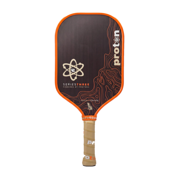 Proton Project Coyote Elongated 15mm Pickleball Paddle front Proton Project Coyote Elongated 15mm Pickleball Paddle front view
