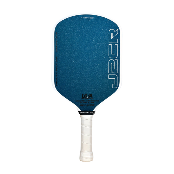 Honolulu J2CR Crystal Blue Endurance 16mm Pickleball Paddle gallery image 2 Honolulu J2CR Crystal Blue Endurance 16mm Pickleball Paddle official product detail