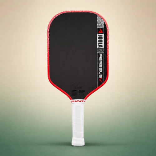 JOOLA Perseus Pro V 16mm Pickleball Paddle – Blaze Red (Ben Johns), front view