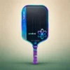 Proton Project Peacock Elongated 15mm Pickleball Paddle, front view