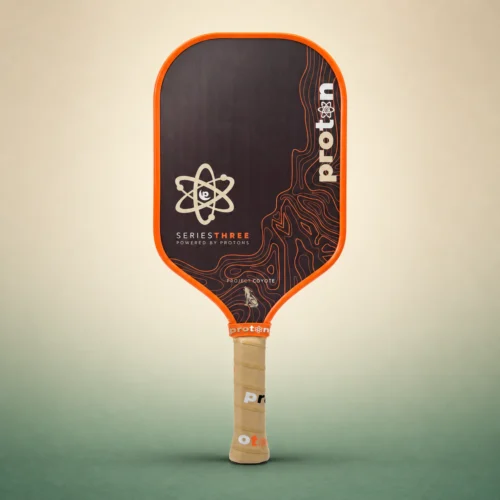 Proton Project Coyote Elongated 15mm Pickleball Paddle, front view