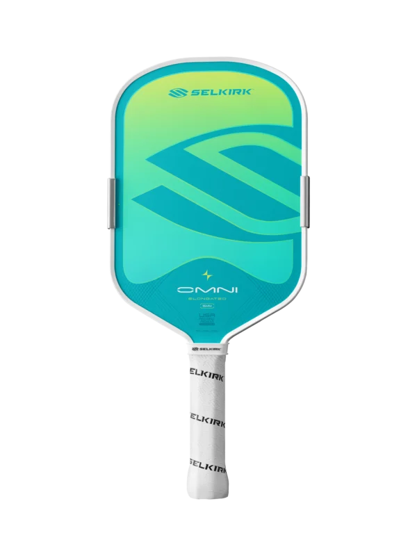 Selkirk OMNI Elongated paddle in Calypso, front view Selkirk OMNI Elongated paddle in Calypso, front view