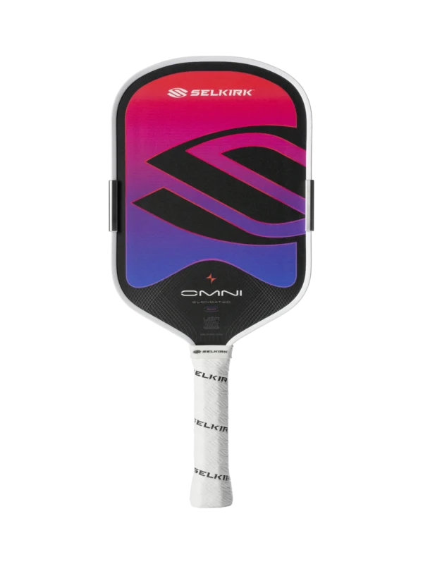 Selkirk OMNI Elongated paddle in Cosmic, front view Selkirk OMNI Elongated paddle in Cosmic, front view